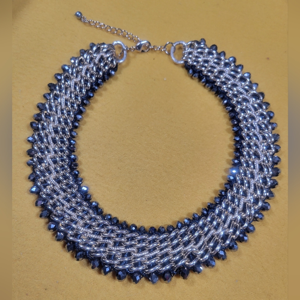 Elegant Chicos Black Glamerous Necklace